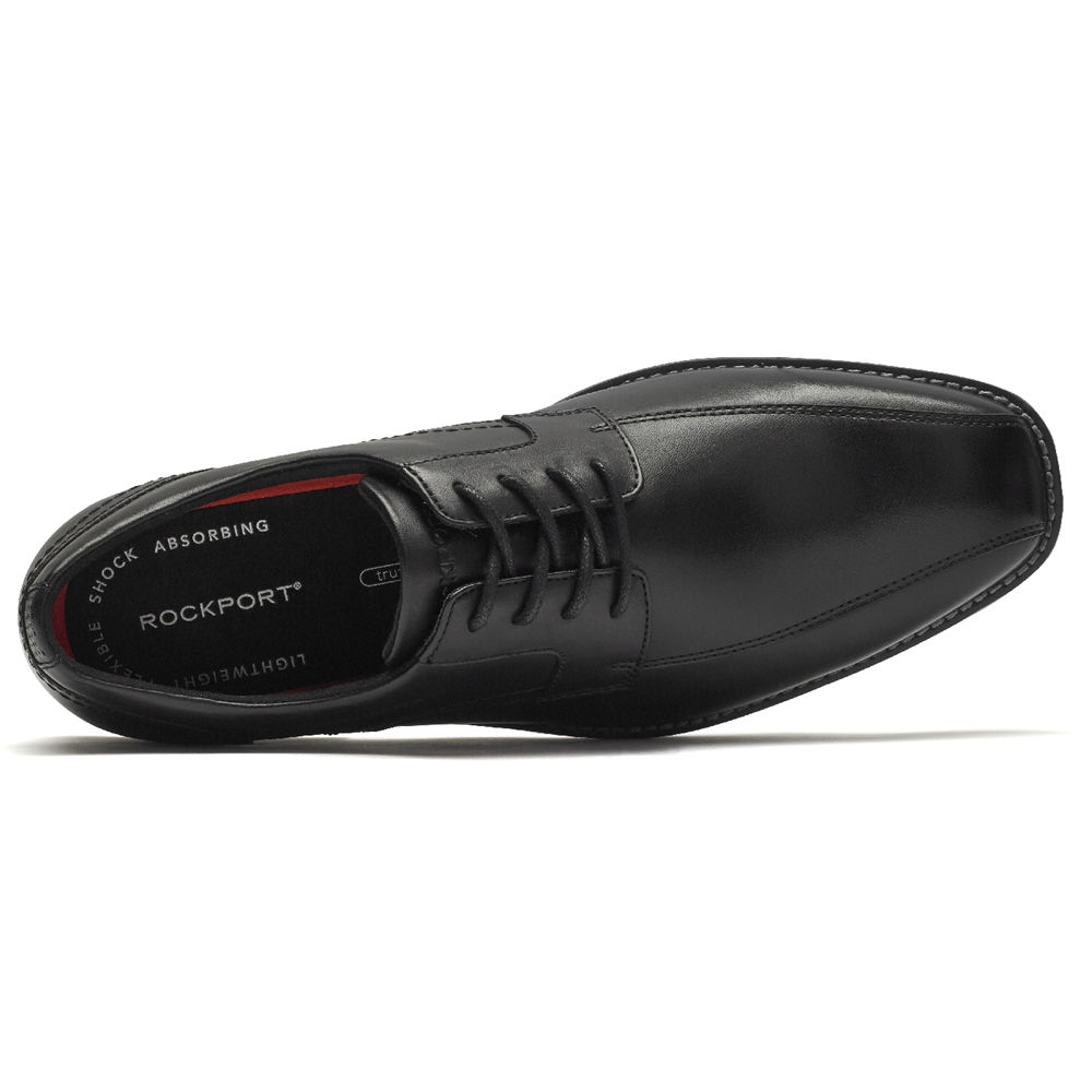 Rockport Oxfords Herre Svart - Slayter Bike Toe - FDTX05721